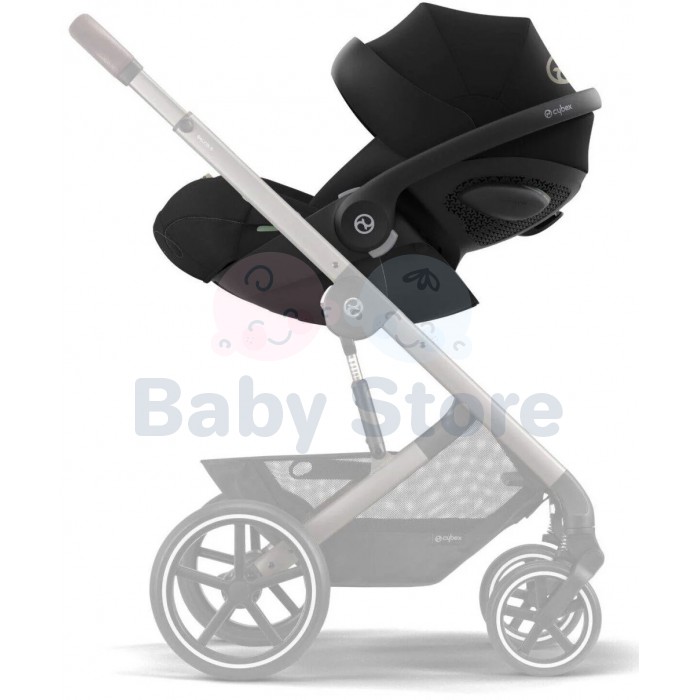 CYBEX Cloud G i-Size Moon Black automobilinė kėdutė kūdikiams