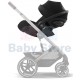 CYBEX Cloud G i-Size Moon Black automobilinė kėdutė kūdikiams