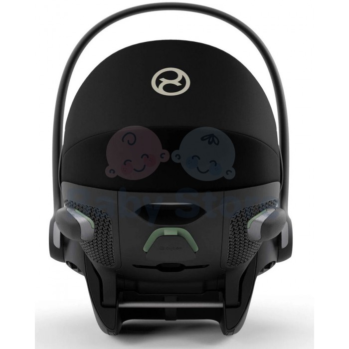 CYBEX Cloud G i-Size Moon Black automobilinė kėdutė kūdikiams