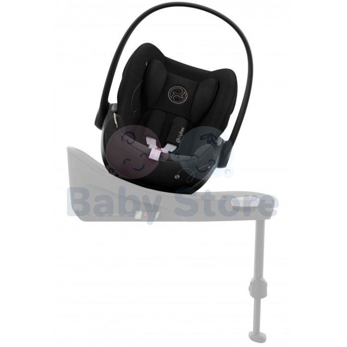 CYBEX Cloud G i-Size Moon Black automobilinė kėdutė kūdikiams