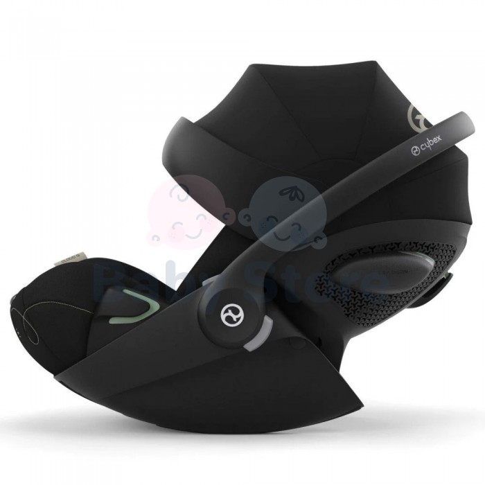 CYBEX Cloud G i-Size Moon Black automobilinė kėdutė kūdikiams