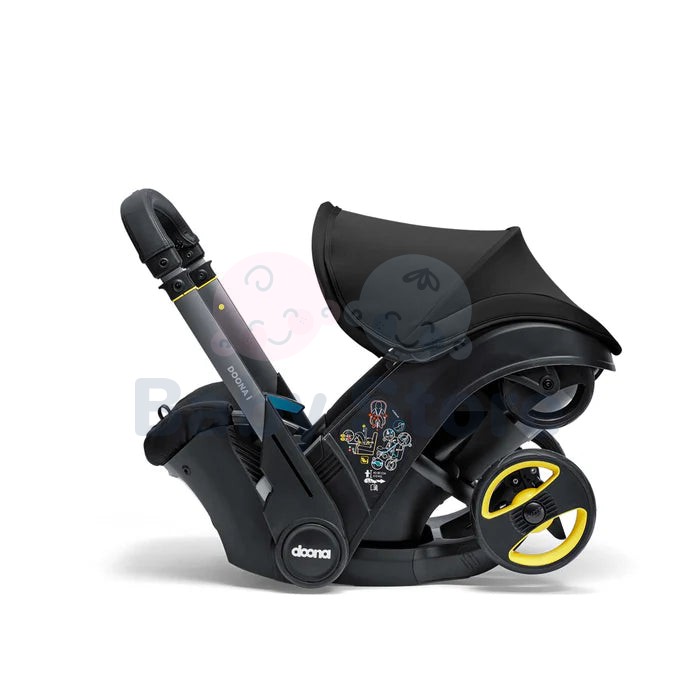 DOONA I i-Size Nitro Black automobilinė kėdutė–vežimėlis