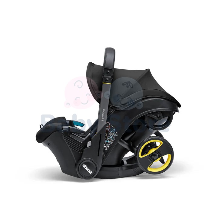 DOONA I i-Size Nitro Black automobilinė kėdutė–vežimėlis