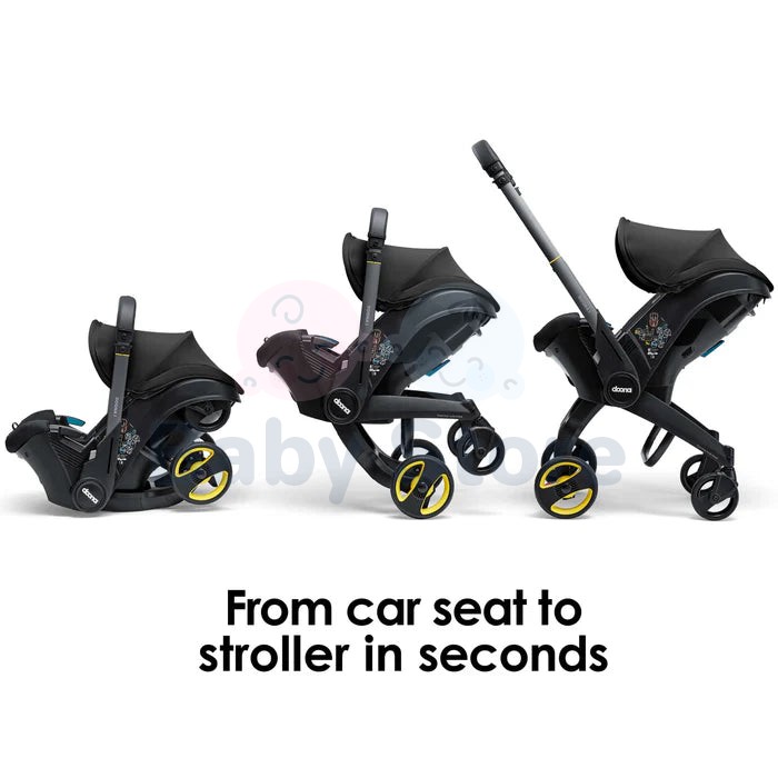 DOONA I i-Size Nitro Black automobilinė kėdutė–vežimėlis