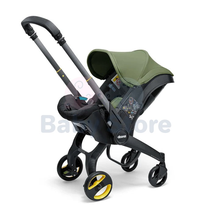 DOONA I i-Size Desert Green automobilinė kėdutė–vežimėlis