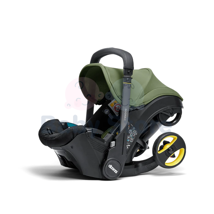 DOONA I i-Size Desert Green automobilinė kėdutė–vežimėlis