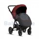TUTIS Leo 3+ 2in1 Burgundy vežimėlis – THERMOCOT™, ALL-ROAD™ ratai, dviguba amortizacija, EDUSKY™
