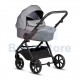 TUTIS Leo 3+ 2in1 Stone Grey vežimėlis – ALL-ROAD™ ratai, THERMOCOT™ mikroklimatas, prisitaikanti amortizacija
