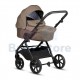 TUTIS Leo 3+ 2in1 Cinnamon vežimėlis – THERMOCOT™ mikroklimatas, ALL-ROAD™ ratai, dviguba amortizacija