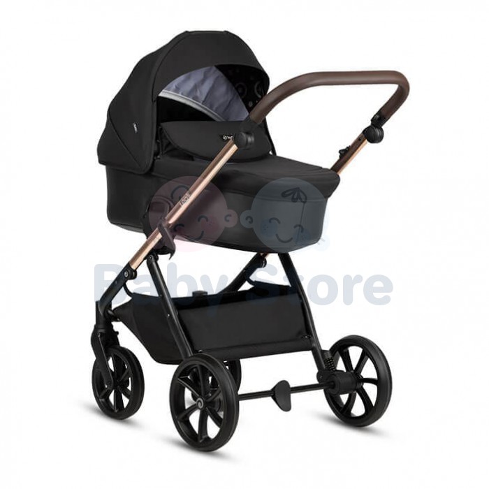 TUTIS Leo 3+ 2in1 Towny vežimėlis – ALL-ROAD™ ratai, THERMOCOT™ mikroklimatas, prisitaikanti amortizacija