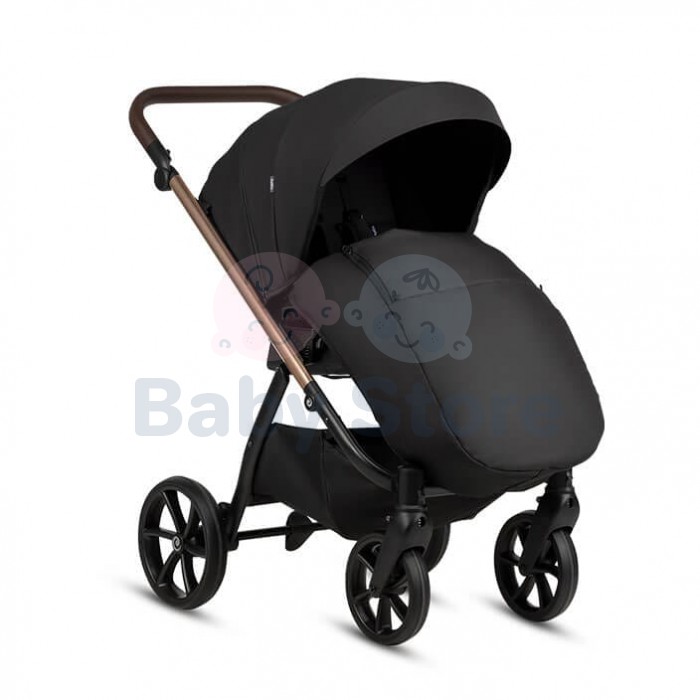 TUTIS Leo 3+ 2in1 Towny vežimėlis – ALL-ROAD™ ratai, THERMOCOT™ mikroklimatas, prisitaikanti amortizacija