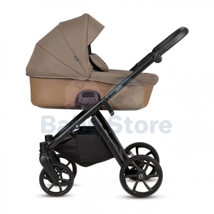 TUTIS Leo 3+ 2in1 Towny vežimėlis – ALL-ROAD™ ratai, THERMOCOT™ mikroklimatas, prisitaikanti amortizacija
