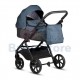 TUTIS Leo 3+ 2in1 Deep Blue vežimėlis – ALL-ROAD™ ratai, THERMOCOT™ mikroklimatas, prisitaikanti amortizacija