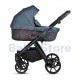 TUTIS Leo 3+ 2in1 Deep Blue vežimėlis – ALL-ROAD™ ratai, THERMOCOT™ mikroklimatas, prisitaikanti amortizacija